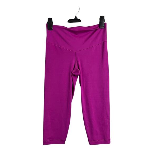 Gap Gapfit Womens Athletic Pants Workout Gym Running Crossfit Yoga Capri Pink S - Picture 1 of 3
